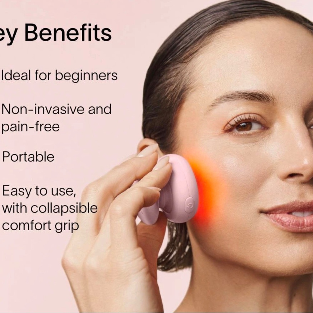 Portable Facial Massager with Comfort Grip